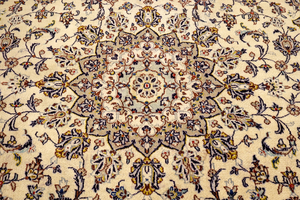 Keschan Teppich 348 x 251 cm Keshan Beige Perserteppich
