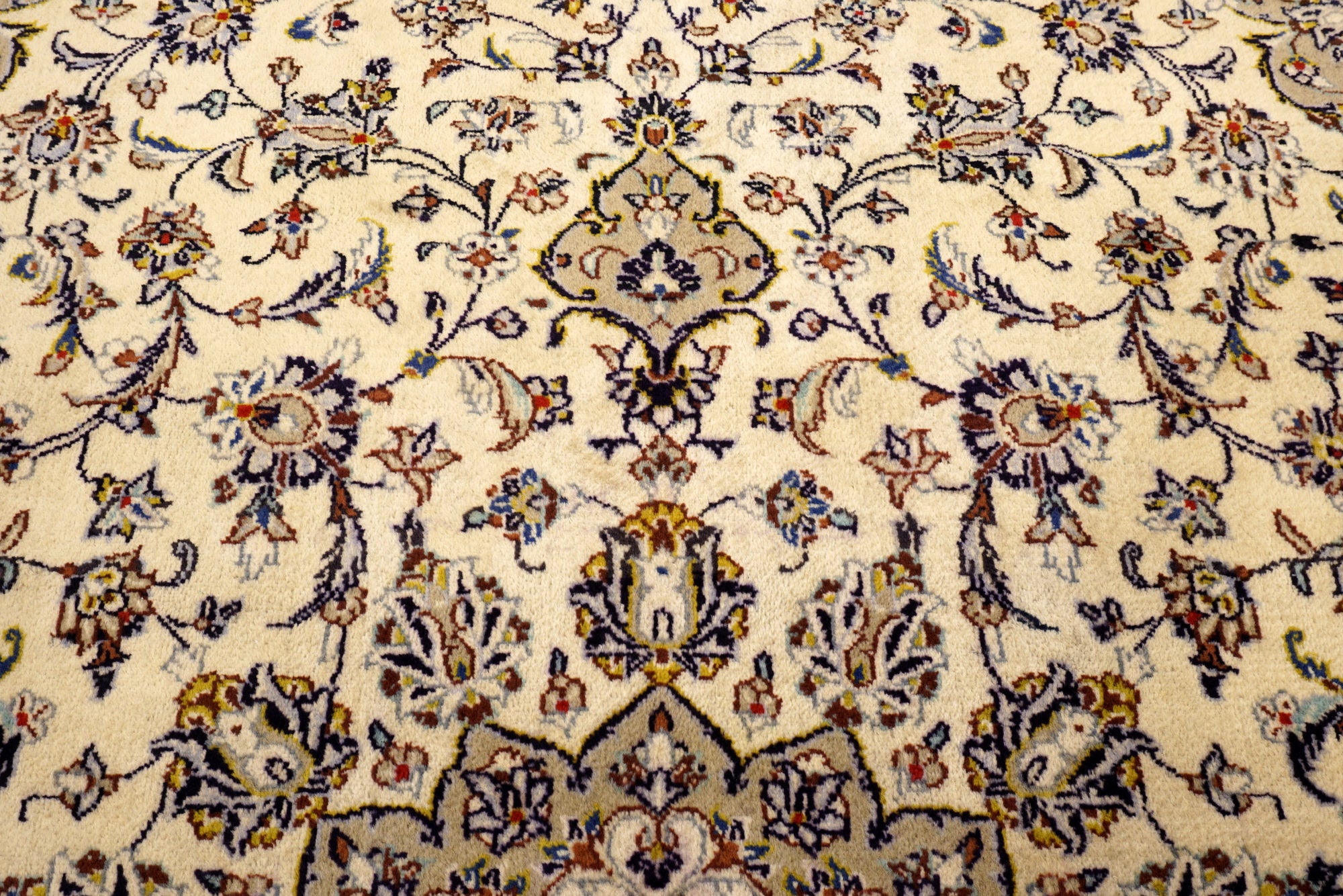 Keschan Teppich 348 x 251 cm Keshan Beige Perserteppich