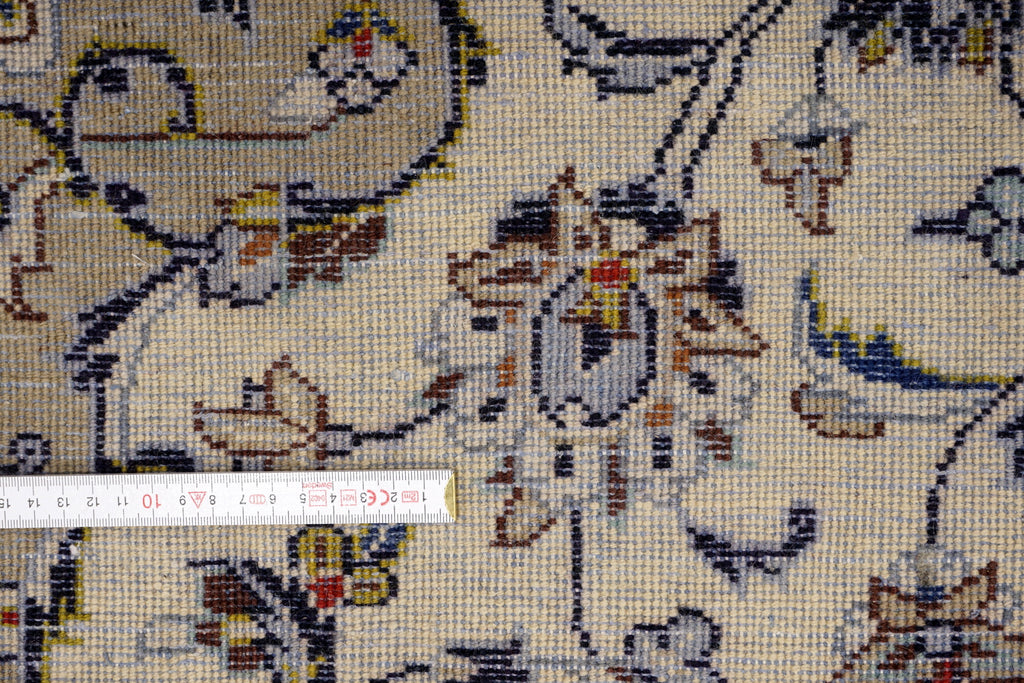 Keschan Teppich 348 x 251 cm Keshan Beige Perserteppich