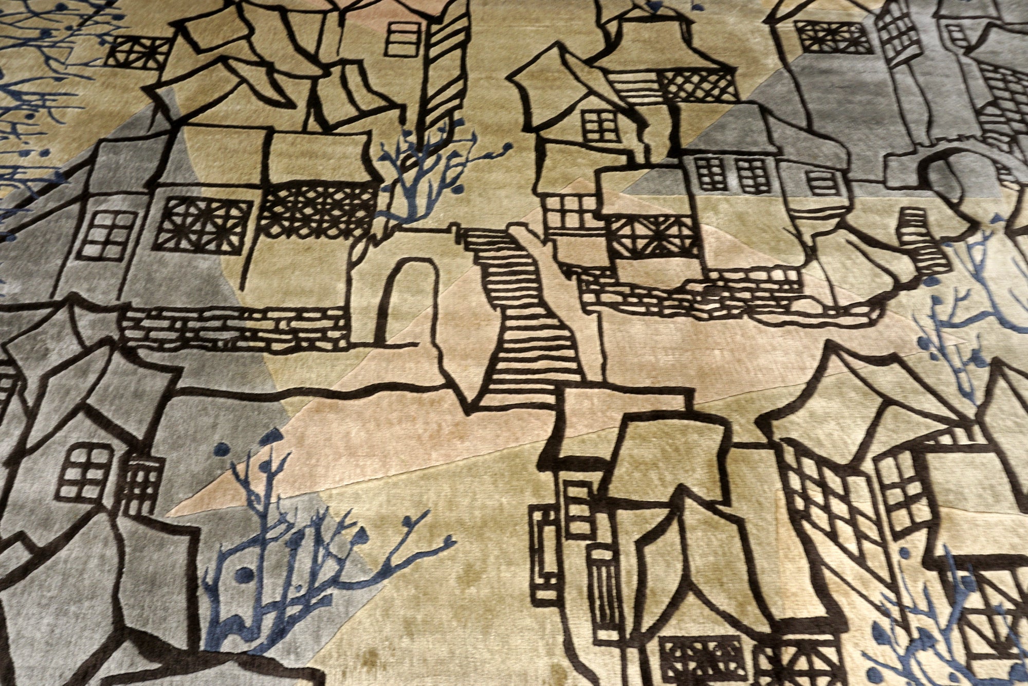 China Seidenteppich 274 x 183 cm Designer Orient Teppich