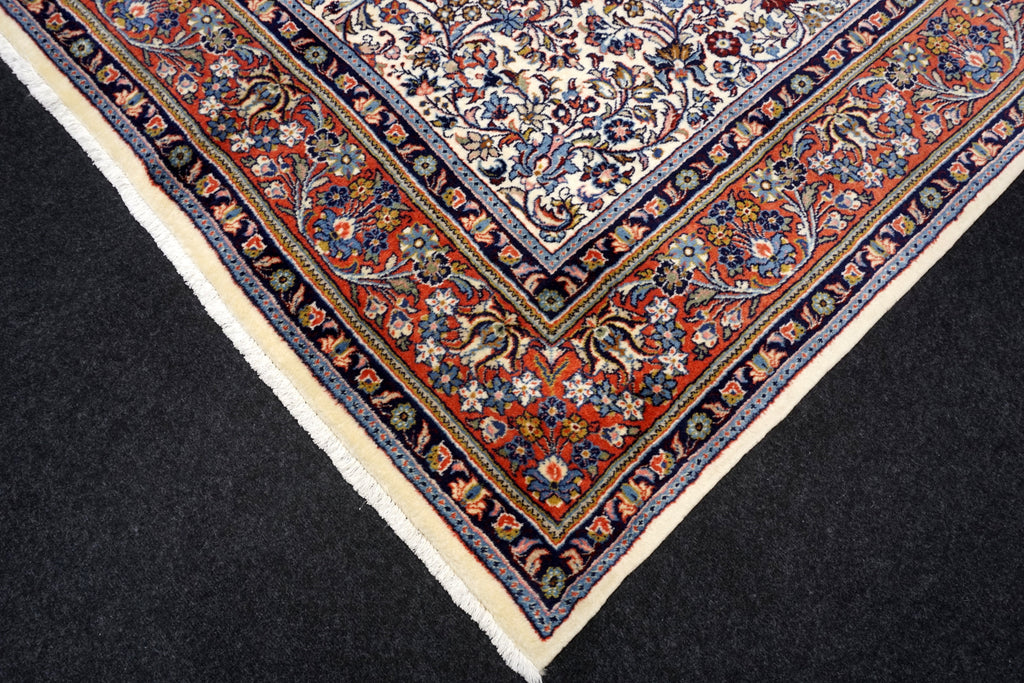 Sarough 345 x 240 cm Beige Perserteppich
