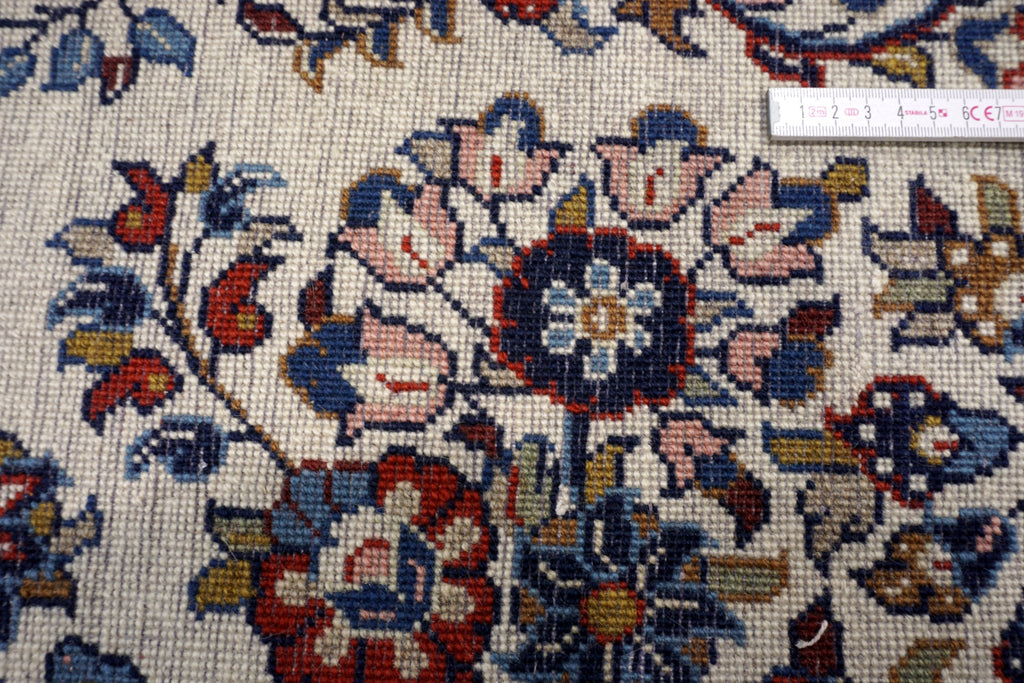 Sarough 345 x 240 cm Beige Perserteppich