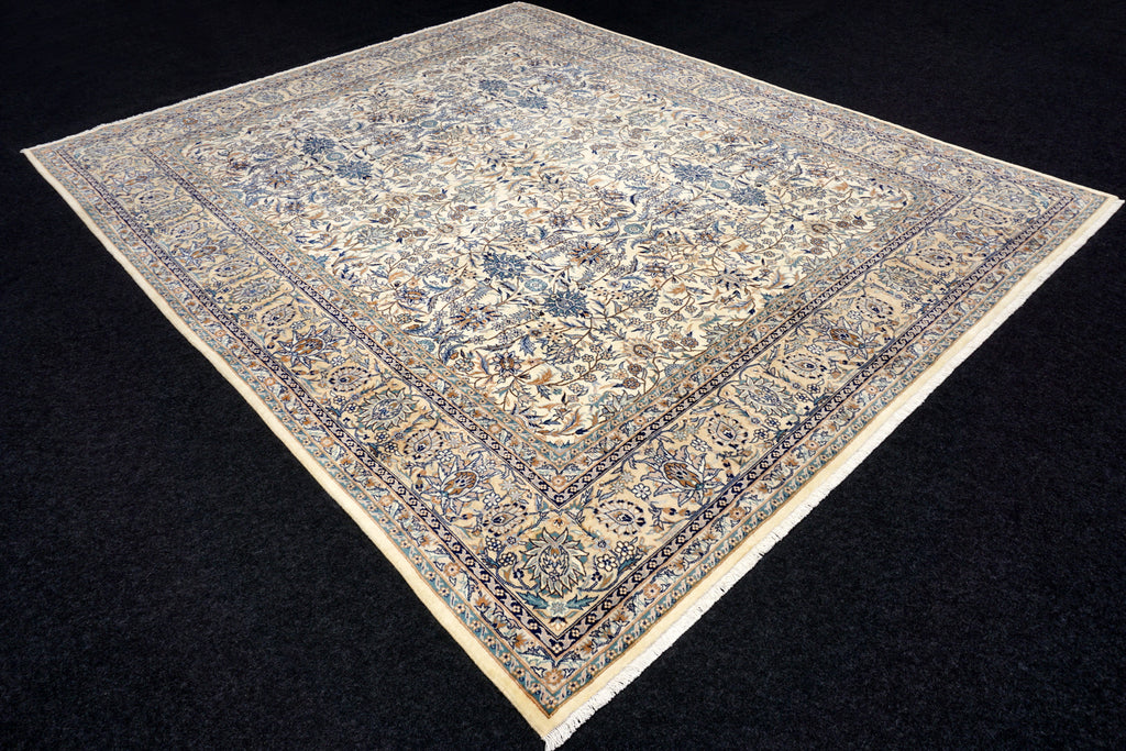 China Teppich 330 x 252 cm Täbriz Muster Beige Floral