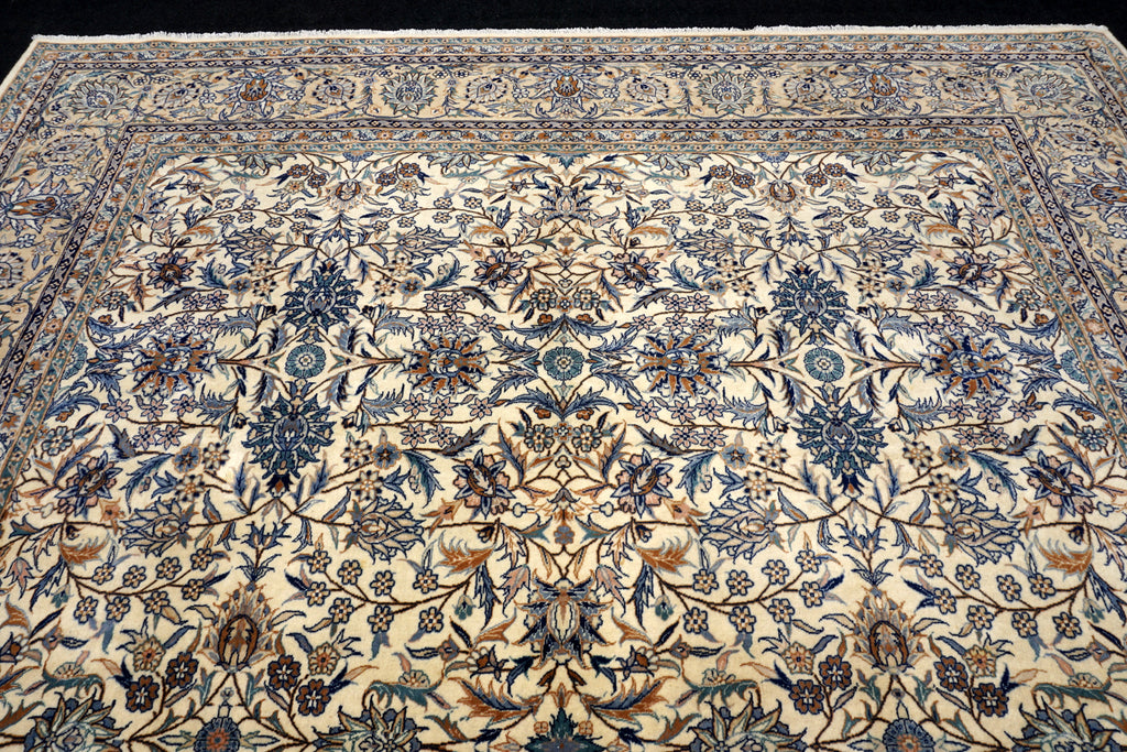 China Teppich 330 x 252 cm Täbriz Muster Beige Floral