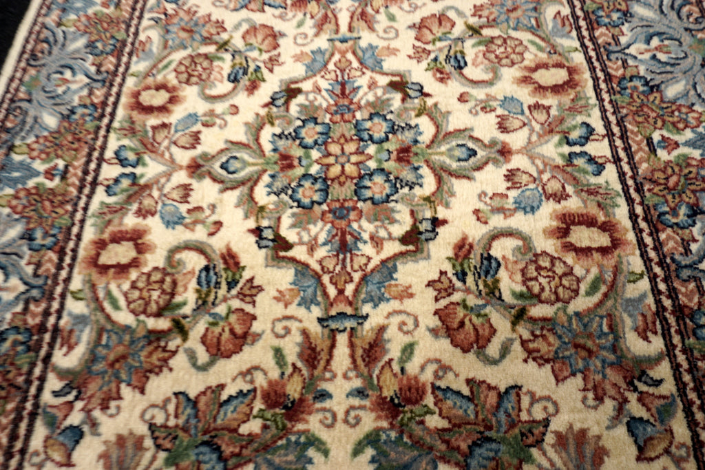 Orient Teppich Läufer 256 x 81 cm Ghom Muster Kaschmir
