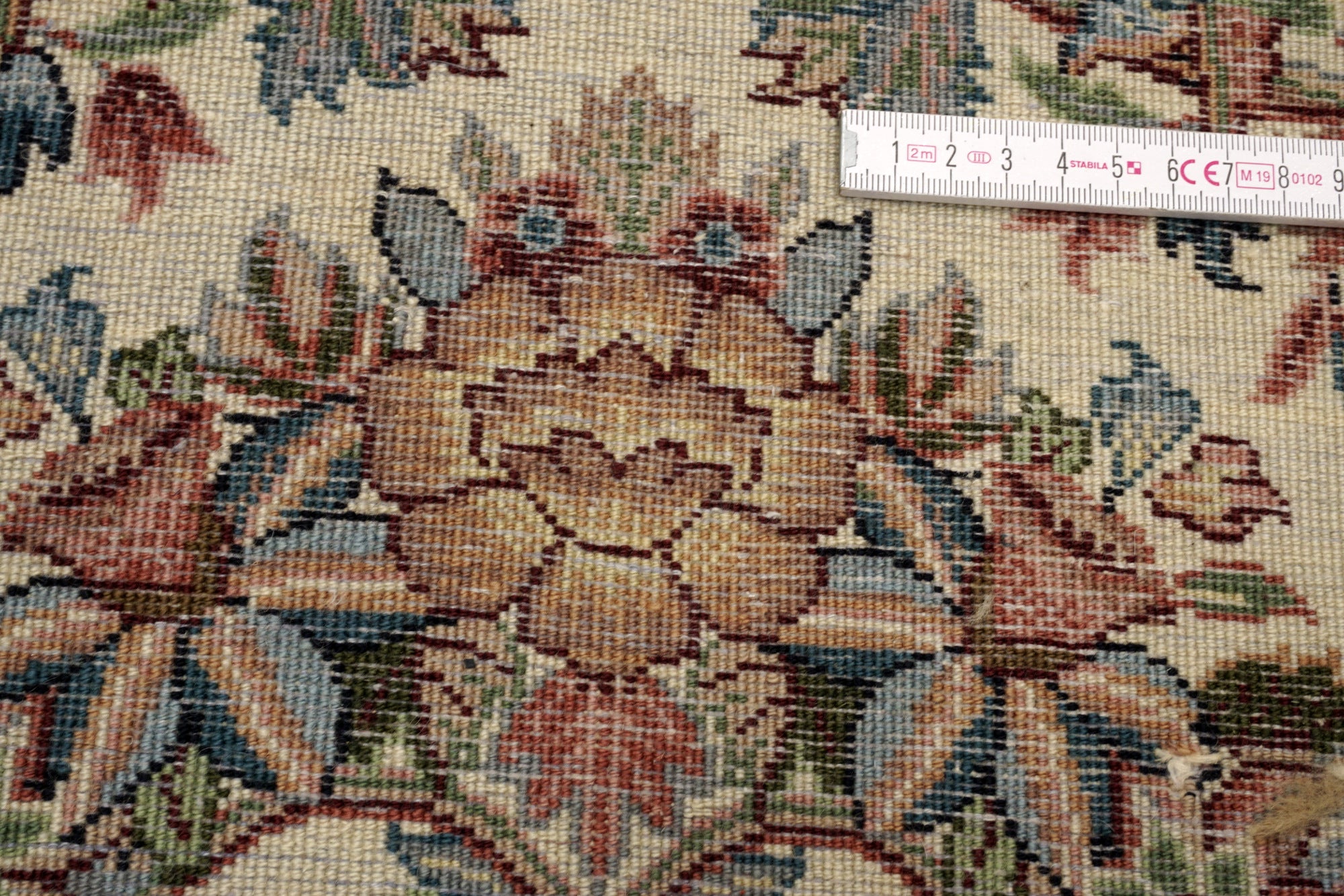 Orient Teppich Läufer 256 x 81 cm Ghom Muster Kaschmir