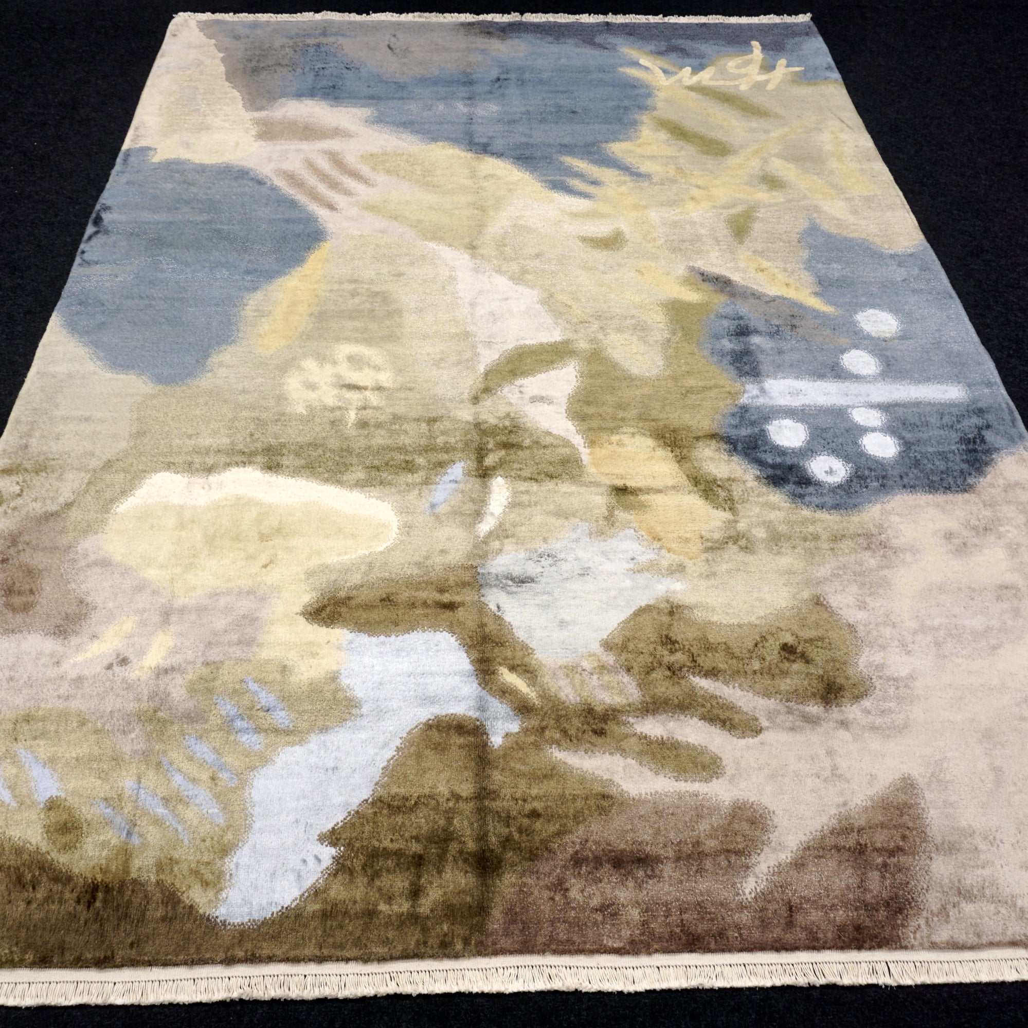 China Seidenteppich 238 x 168 cm Designer Teppich