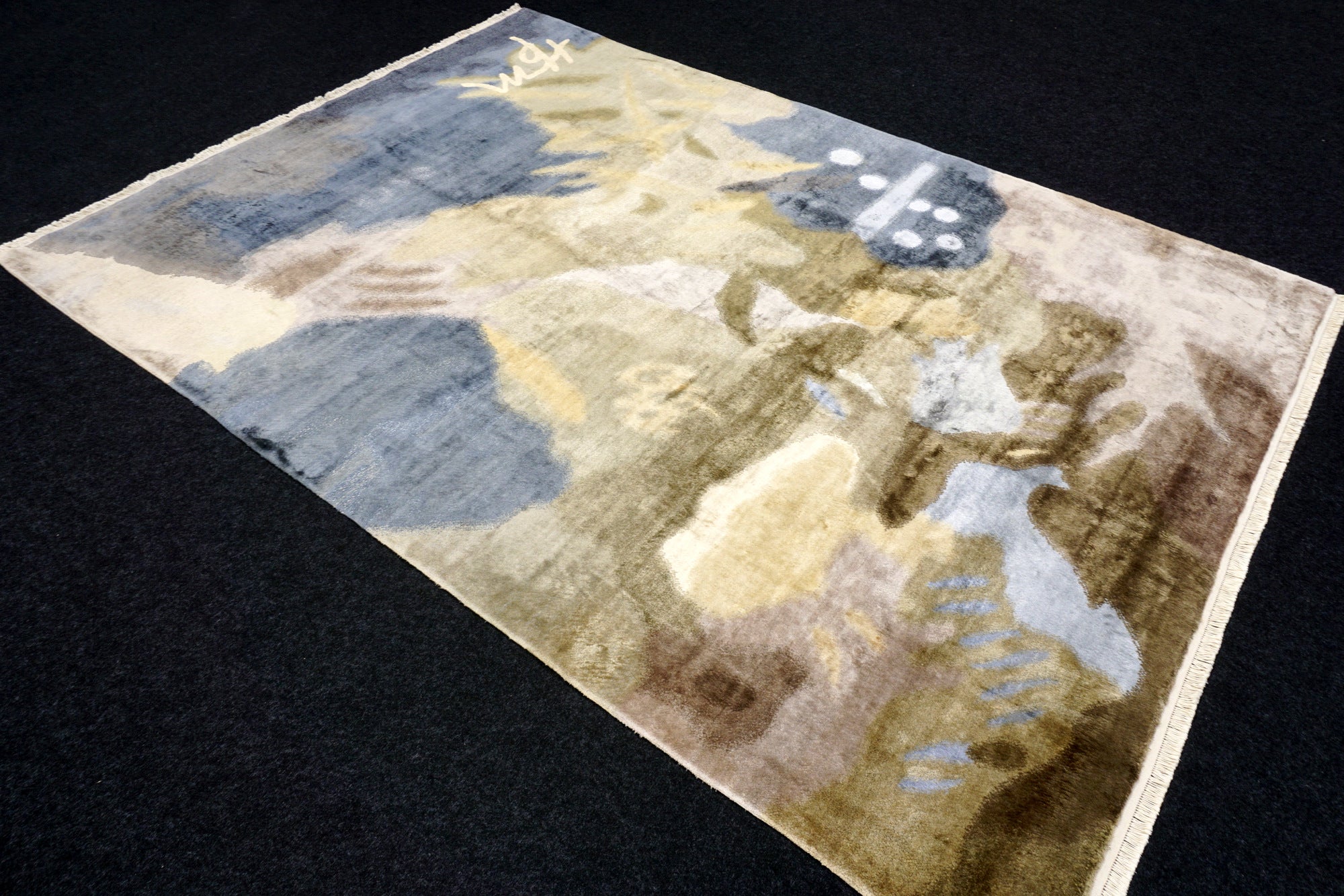 China Seidenteppich 238 x 168 cm Designer Teppich