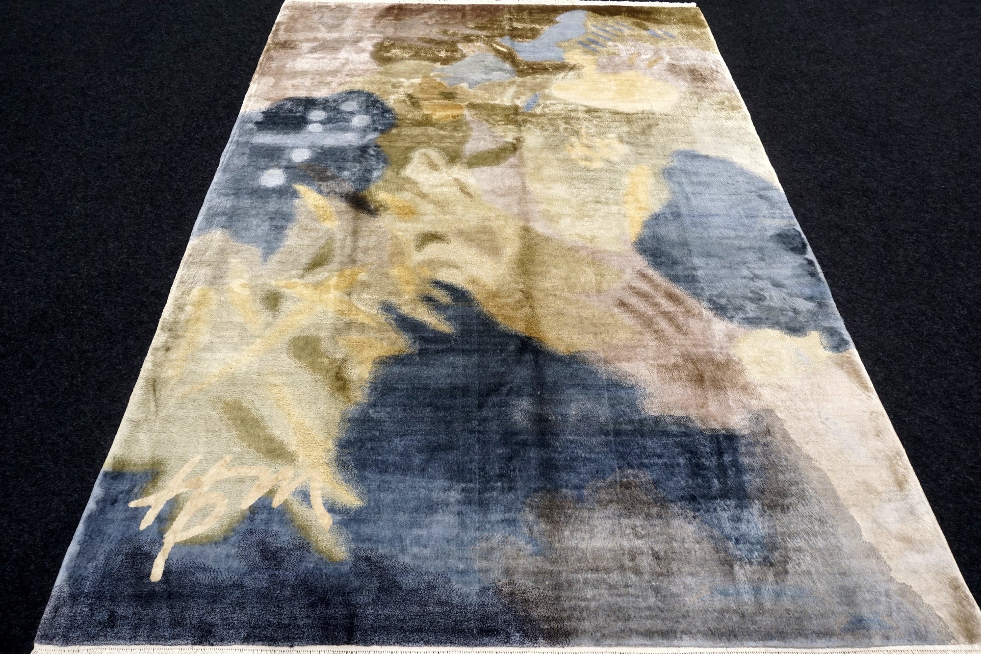 China Seidenteppich 238 x 168 cm Designer Teppich