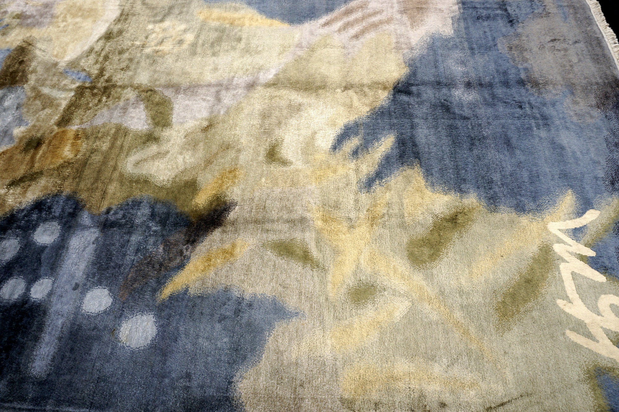 China Seidenteppich 238 x 168 cm Designer Teppich