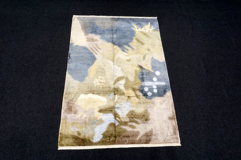 China Seidenteppich 238 x 168 cm Designer Teppich